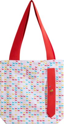 【HERMES】Totebag ties in cotton NEW Hermes Silk Tie Cotton Tote Bag from Petit H shop d